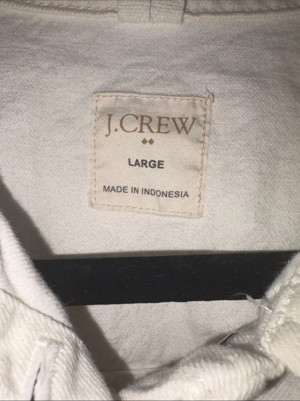 J. Crew White Denim Jacket - Women's Button-Front Trucker